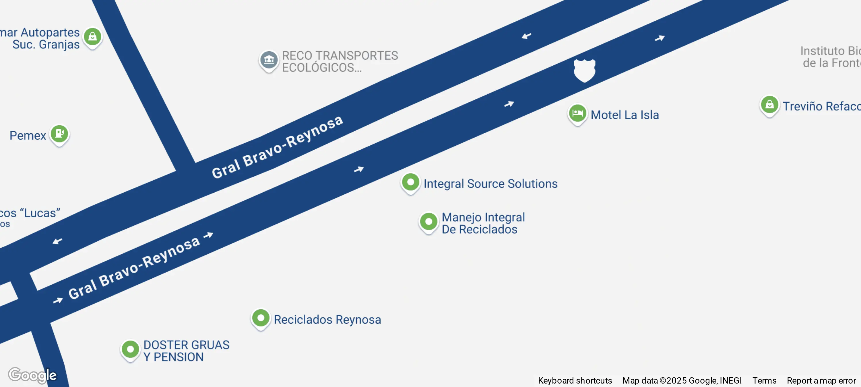 Mapa de ubicación de ISSolution